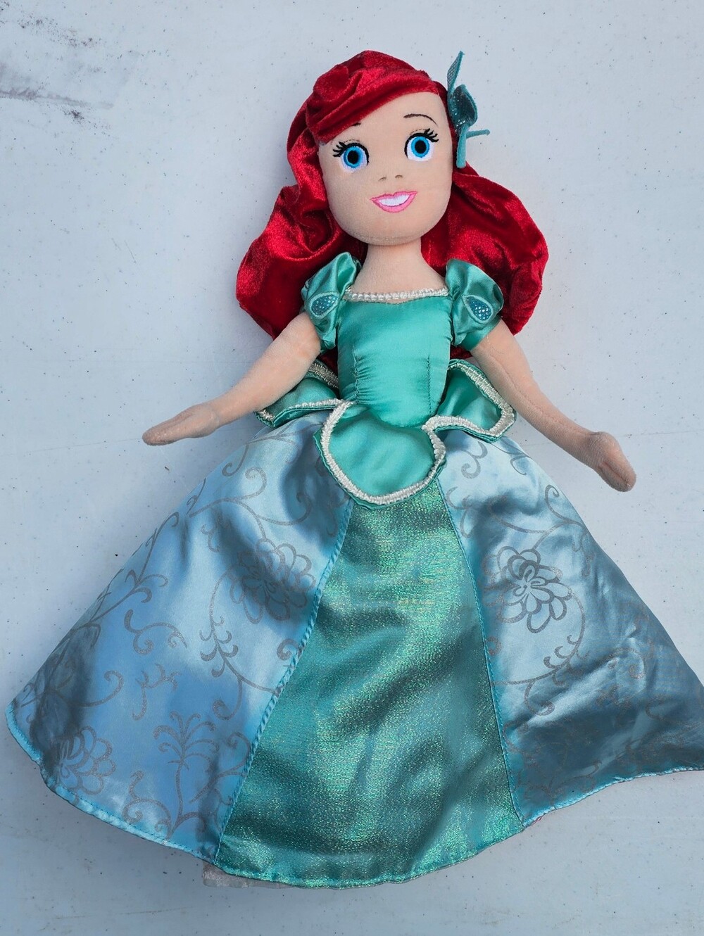 Disney Plush Flip Princess Ariel And Aurora In One!